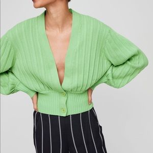 Thais/ plunge front Cardigan XS